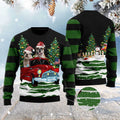 FUNSTUFFPRINT Merry Christmas Bulldog Ugly Christmas Sweater, Dog Ugly Christmas Sweater, Ugly Dog Sweaters Ugly  Sweater