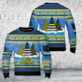 FUNSTUFFPRINT Merry Christmas Dispatch Tree Ugly Christmas Sweater For Men And Women, Best Gift For Christmas, The Beautiful Winter Christmas Outfit Ugly Sweater
