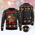 FUNSTUFFPRINT Merry Slothmas Ugly Christmas Sweater, Christmas Sweater, Ugly Sweater, Funny Xmas Sweaters Ugly Sweater