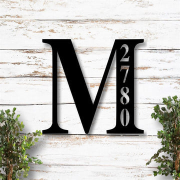 Metal Address Sign, Metal House Numbers Address Plaque Address Numbers Metal Address Numbers Metal Signs Custom Metal Address Sign Address