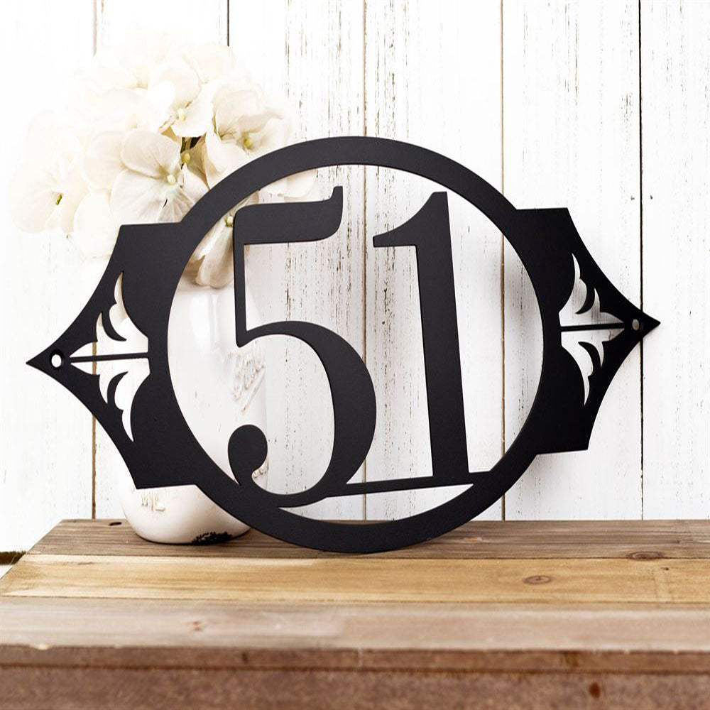 Metal Address Sign, Moose Metal Address Plaque For House Address Number Metal Address Sign House Numbers Front Porch Address