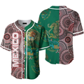 Personalized Mexico Vintage, Baseball Jersey Shirt, Gift For Mexicans, Mexico Lovers
