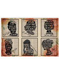 Michelle Obama, Ruth Bader Ginsburg, Frida Kahlo, Not Fragile Like A Flower Fragile Like A Bomb Poster and Canvas