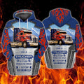 FUNSTUFFPRINT - Trucker Full Print - Tad 57
 3D Hoodie and Zip Hoodie