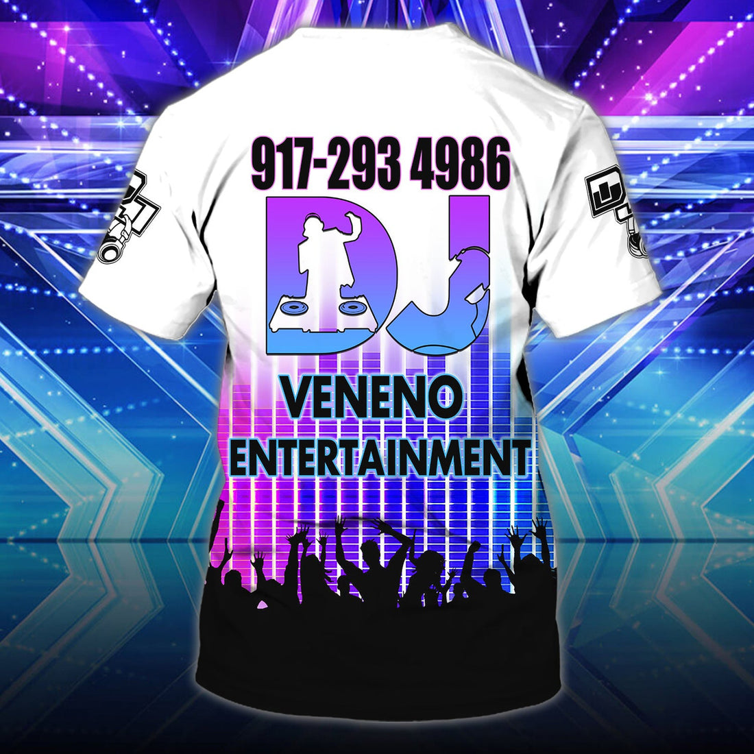 FUNSTUFFPRINT DJ - 3D T-Shirt