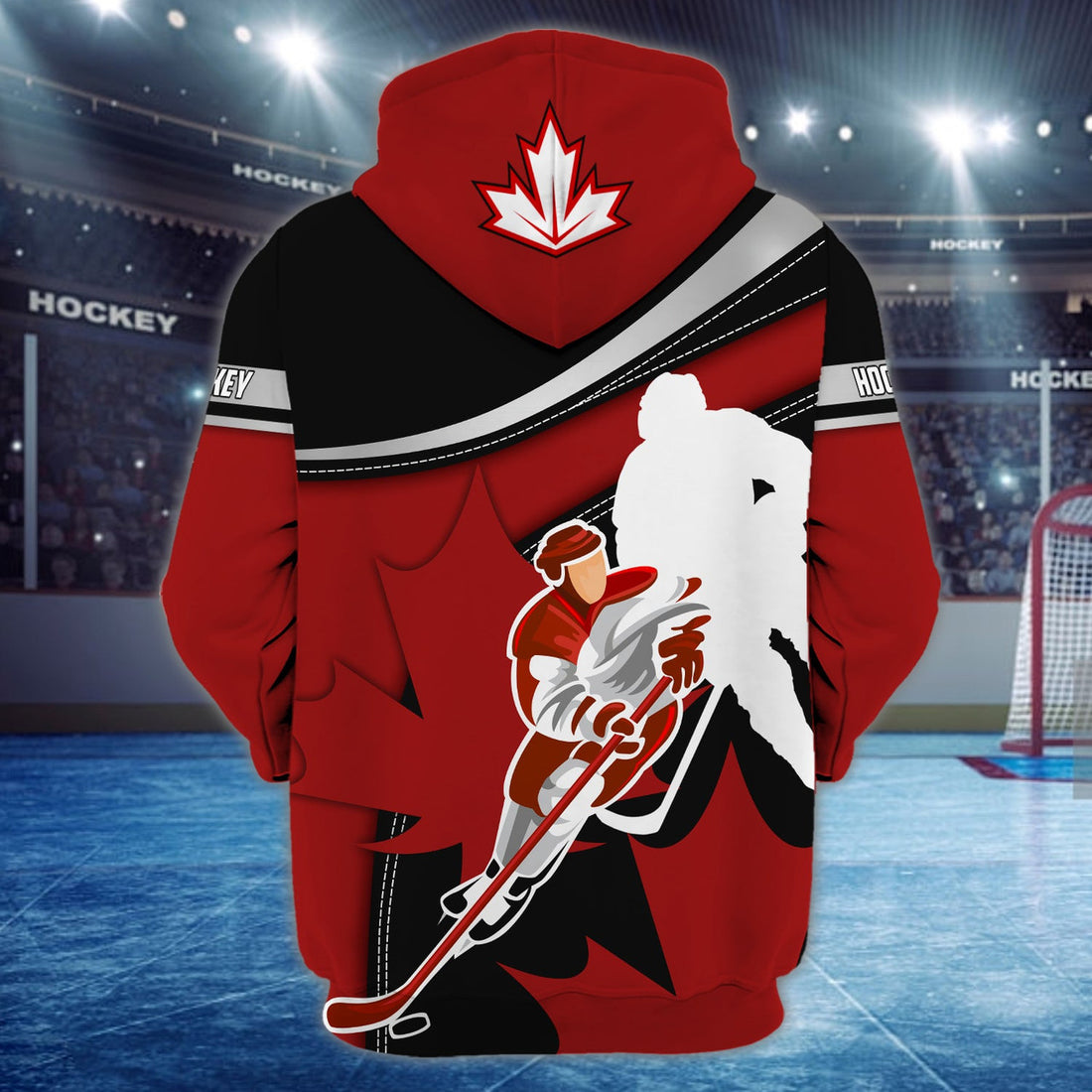 FUNSTUFFPRINT Ball 01 - Personalized Name 3D Hoodie and Zip Hoodie