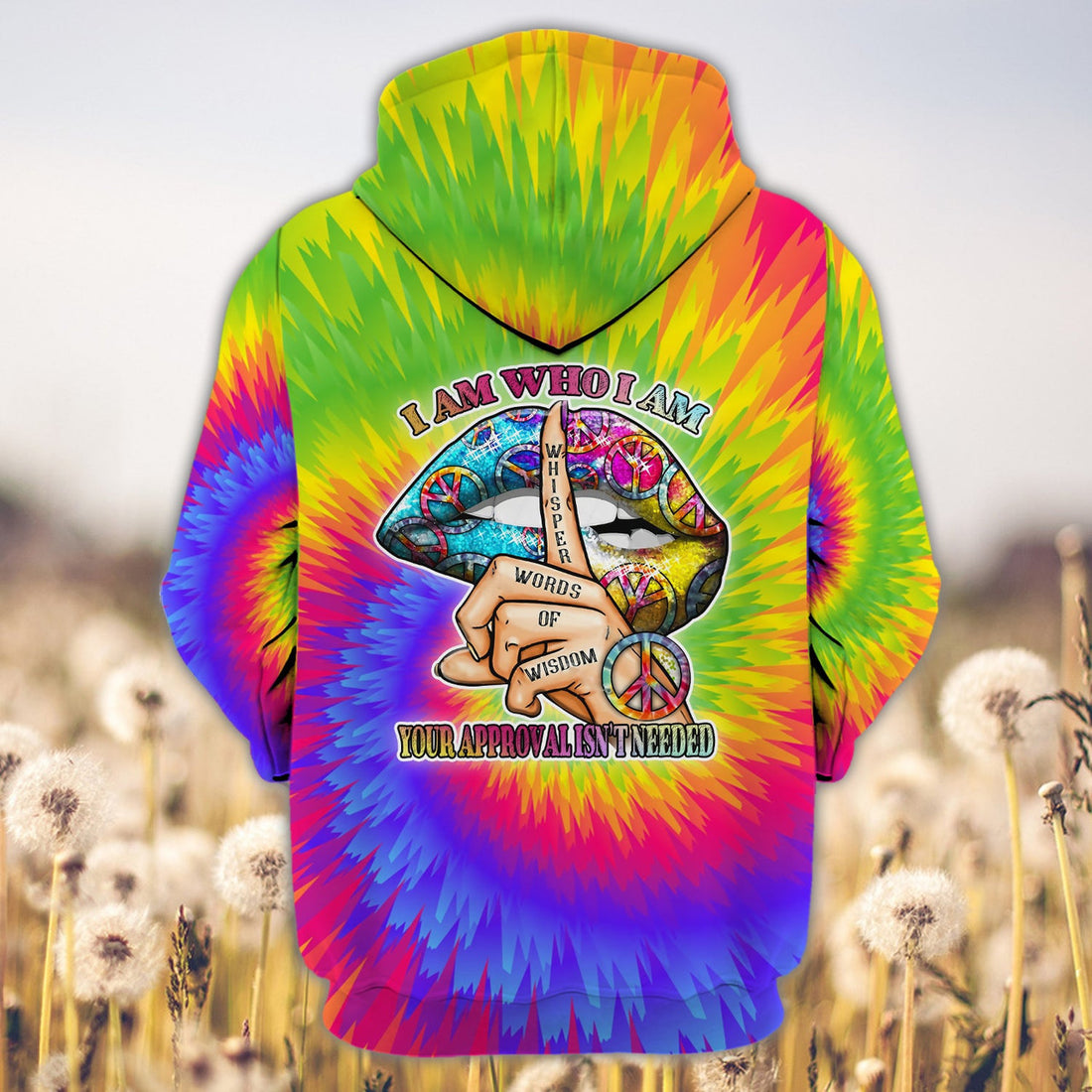 FUNSTUFFPRINT Custom Hippie 3D Hoodie and Zip Hoodie