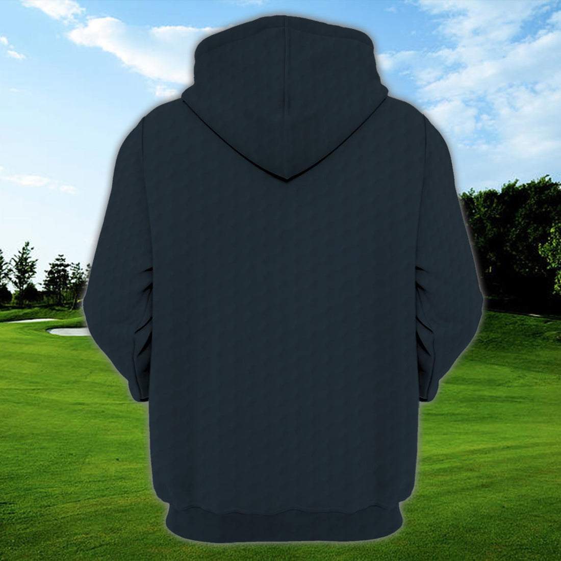 FUNSTUFFPRINT Best Dad Golf - Personalized Name 3D Hoodie and Zip Hoodie