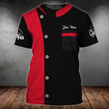 FUNSTUFFPRINT Custom Name Black And Red T-Shirt For Master Chef, Best Gift For A Chef, Chef Shirt For Men Women 3D T-shirt