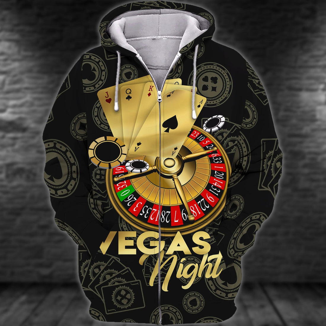 FUNSTUFFPRINT Poker Shirt For Him, Women Poker Hoodie 3D Hoodie and Zip Hoodie