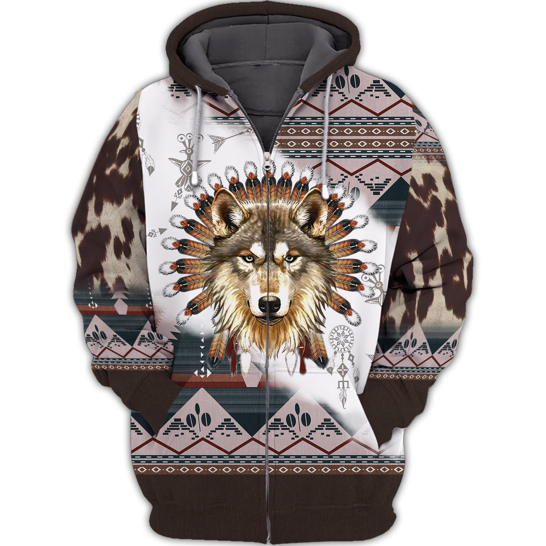 FUNSTUFFPRINT Native 3D Hoodie and Zip Hoodie