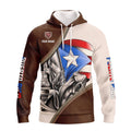 FUNSTUFFPRINT Puerto Rico - Personalized Name 3D Hoodie and Zip Hoodie