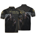 FUNSTUFFPRINT Evening Star Arctic Night Men'S Polo Shirt S-5XL