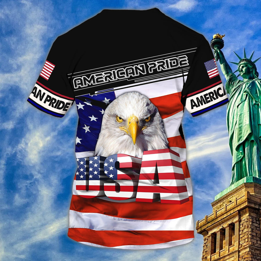 FUNSTUFFPRINT American Pride - 3D T-Shirt