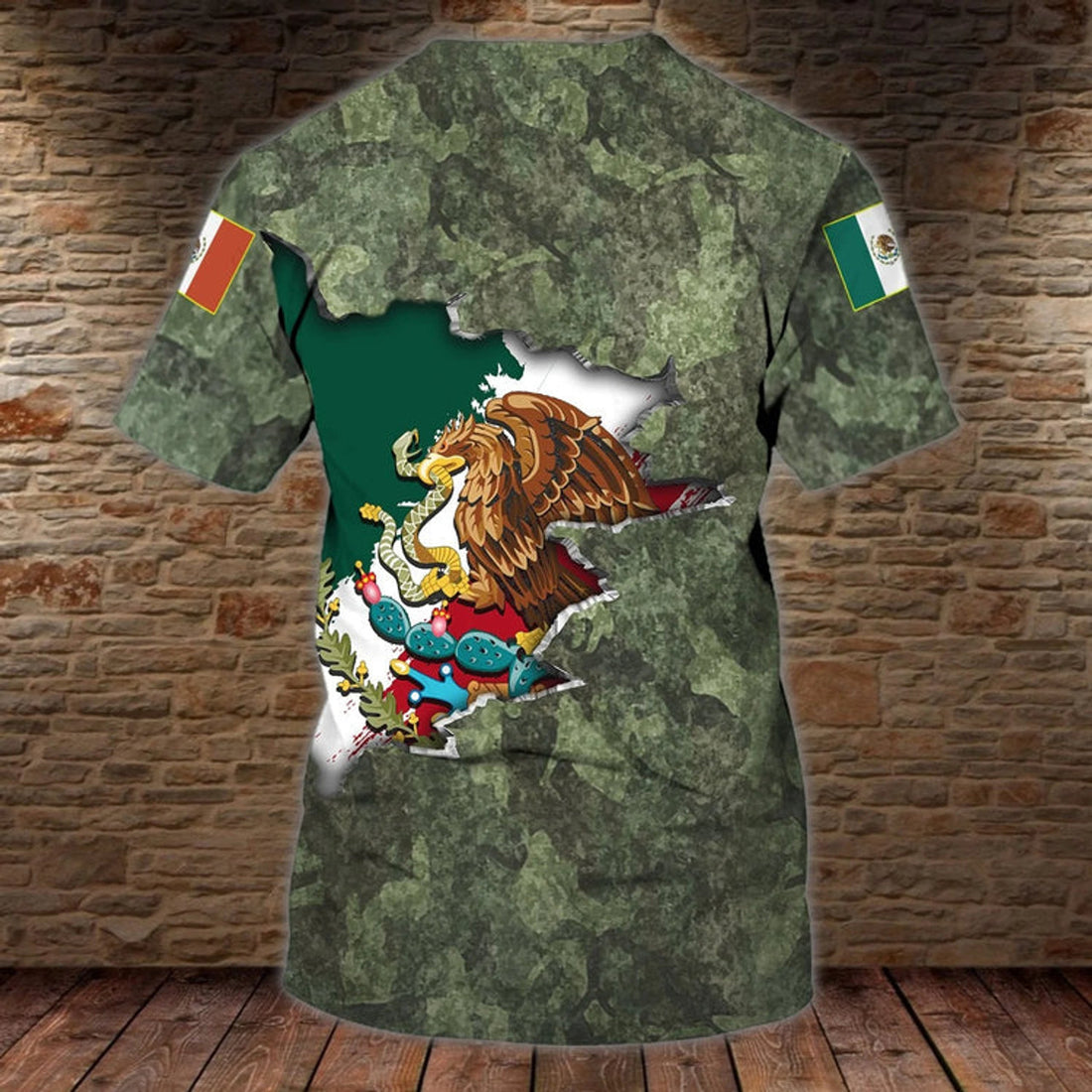 Customized 3D all over printed Mexican Shirt, Mexico T-Shirt, Mexican Shirts for Men and Women
