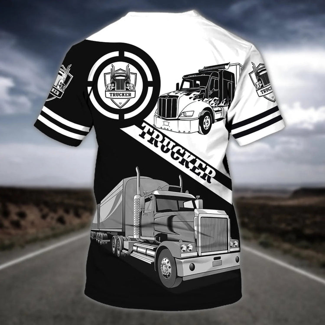 Custom Personalized Name Truck Driver Shirt Trucker Driving Team Uniform Shirts
