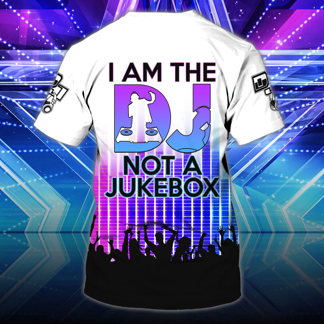 FUNSTUFFPRINT DJ - Personalized 3D T-shirt