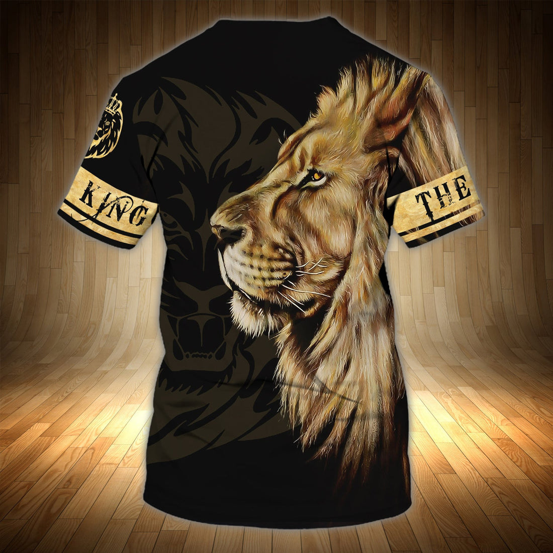 FUNSTUFFPRINT Kings Are Born In August - Personalized Name 3D T-Shirt