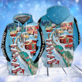 FUNSTUFFPRINT Winter Camper - Dp98 3D Hoodie and Zip Hoodie
