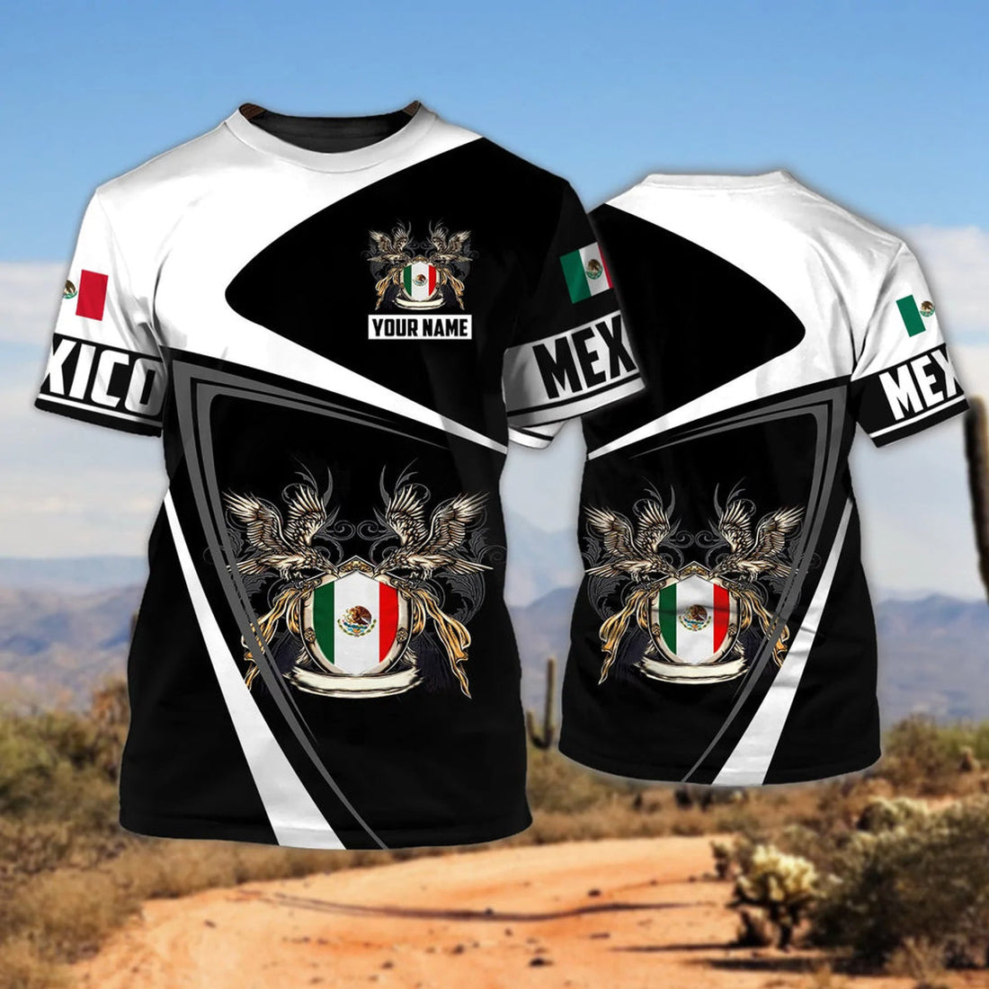 Mexico Shirt, Custom with Name Mexican T-Shirt, Mexico Gifts