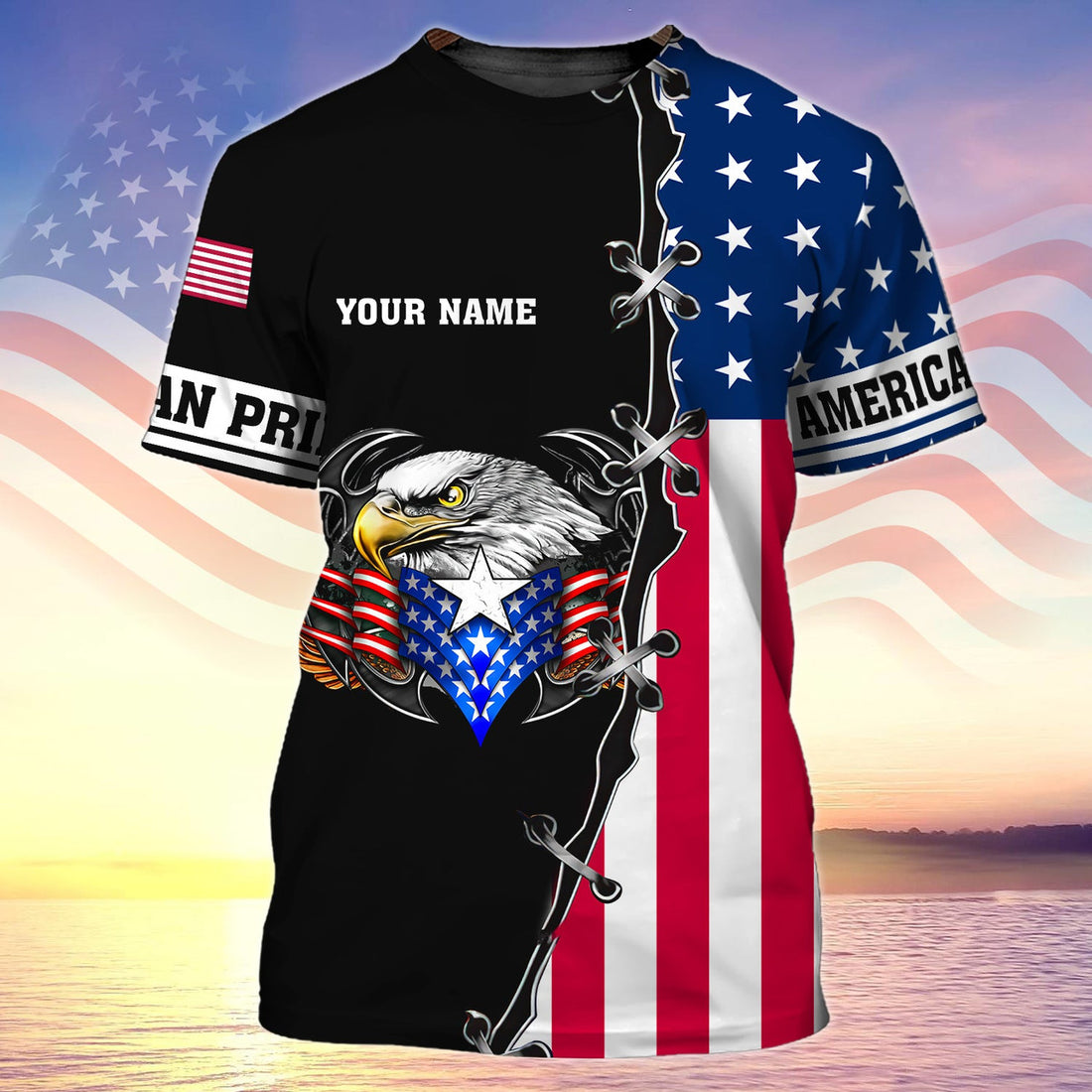 FUNSTUFFPRINT American Pride - 3D T-shirt