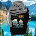 FUNSTUFFPRINT Camping - Personalized Name 3D Hoodie and Zip Hoodie