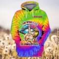 FUNSTUFFPRINT Custom Hippie 3D Hoodie and Zip Hoodie