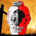 FUNSTUFFPRINT Personalized Name Child of God - 3D Hoodie and Zip Hoodie
