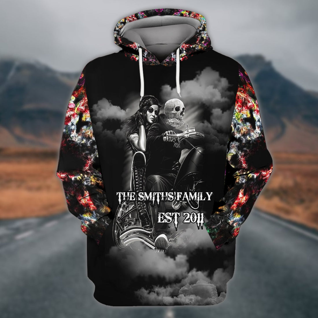 FUNSTUFFPRINT God Bless The Broken Road - Personalized Name 3D Hoodie and Zip Hoodie