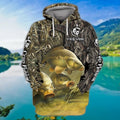 FUNSTUFFPRINT Crap Fishing - Personalized Name 3D Hoodie - CV98 HKM 3D Hoodie and Zip Hoodie