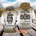 FUNSTUFFPRINT Sweet June Girl - Personalized Name 3D Hoodie and Zip Hoodie
