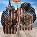 FUNSTUFFPRINT All gave some, Some gave all - Personalized 3D Hoodie and Zip Hoodie