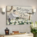 Lily Field Farm - God Looked Down On His Planned Paradise - Bible Verse Canvas - Scripture Canvas Wall Art 