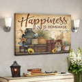 Dragonfly – Happiness Is Homemade - Bible Verse Canvas - Scripture Canvas Wall Art 