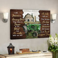Farm Tractor - I Still Believe In Amazing Grace - Bible Verse Canvas - Scripture Canvas Wall Art 