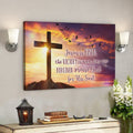 Jesus Is Risen The Victory Is Won Canvas Wall Art - Bible Verse Canvas - Scripture Canvas Wall Art 