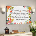 God Canvas Prints - Jesus Canvas Art - Bible Verse Wall Art Numbers 624-26 The Lord Bless You And Keep You Canvas Print 