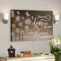 Bible Verse Wall Art Canvas - Heaven - Those We Love Dont Go Away Canvas 