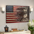 Bible Verse Wall Art Canvas - God Bless The Us Awesome Canvas 