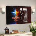 Bible Verse Canvas - Jesus My Lord My God My King My Everything Canvas Wall Art - Scripture Canvas Wall Art 