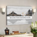 Bible Verse Canvas - Believe In Miracles Canvas - Scripture Canvas Wall Art 