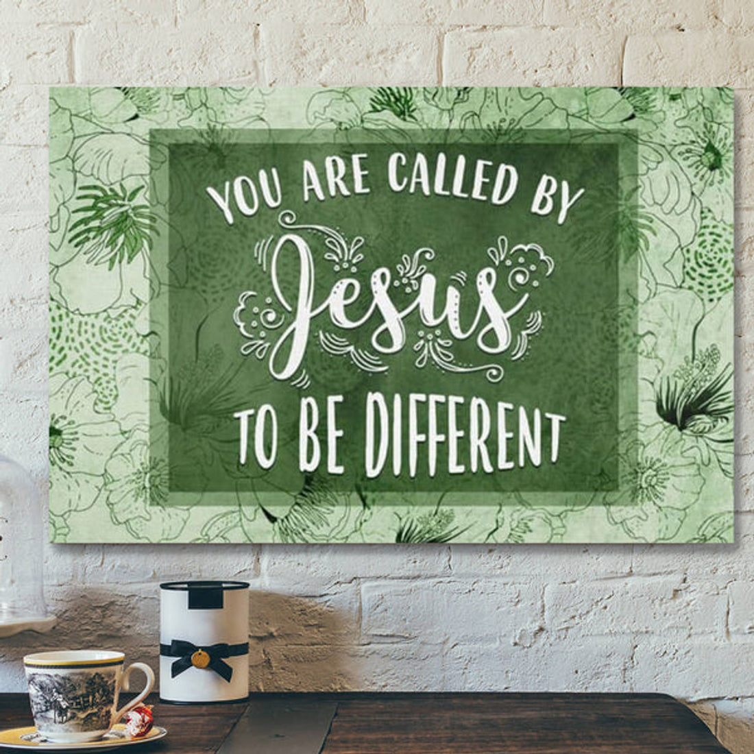 Bible Verse Canvas - You Are Called By Jesus To Be Different Canvas Print - Scripture Canvas Wall Art