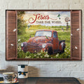Jesus Take The Wheel - Bible Verse Canvas - Scripture Canvas Wall Art