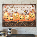 Pumpkin - God Says You Are Canvas Wall Art - Bible Verse Canvas - Scripture Canvas Wall Art
