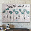 Bible Verse Wall Art Canvas - Butterfly - Enjoy The Moment Canvas