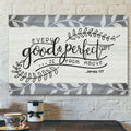 God Canvas Prints - Jesus Canvas Art - Every Good And Perfect Gift Is From Above James 117 Wall Art Canvas