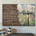 God Canvas Prints - Jesus Canvas Art - I Still Believe In Amazing Grace Farmhouse Wall Art Canvas