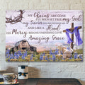 His Mercy Reigns Unending Love - Bible Verse Canvas - Scripture Canvas Wall Art