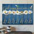 Bible Verse Canvas - God Says You Are Canvas Wall Art - Scripture Canvas Wall Art