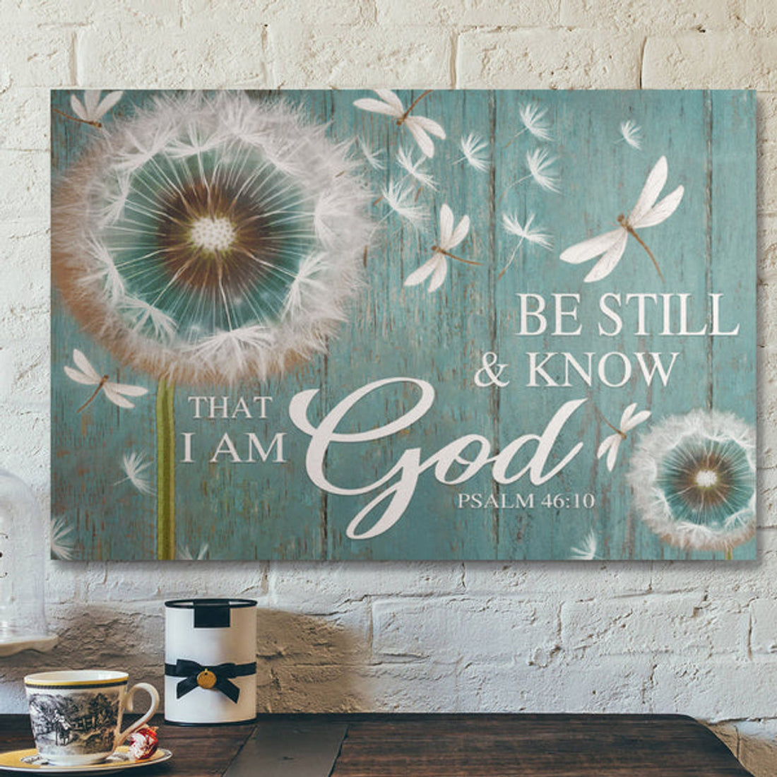 Be Still Know That I Am God Canvas Wall Art 